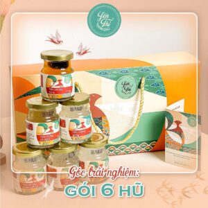 Gói 6 hũ Mix 6 vị Yến